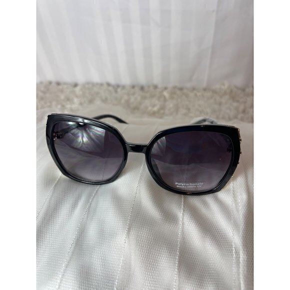 Cross My Way Round‎ Frame Sunglasses Black main image 10